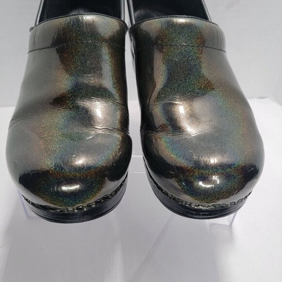 Dansko Prism‎ Multicolor Rainbow Nursing Clog Slip On Shoe Womens 8.5-9 - Picture 4 of 12